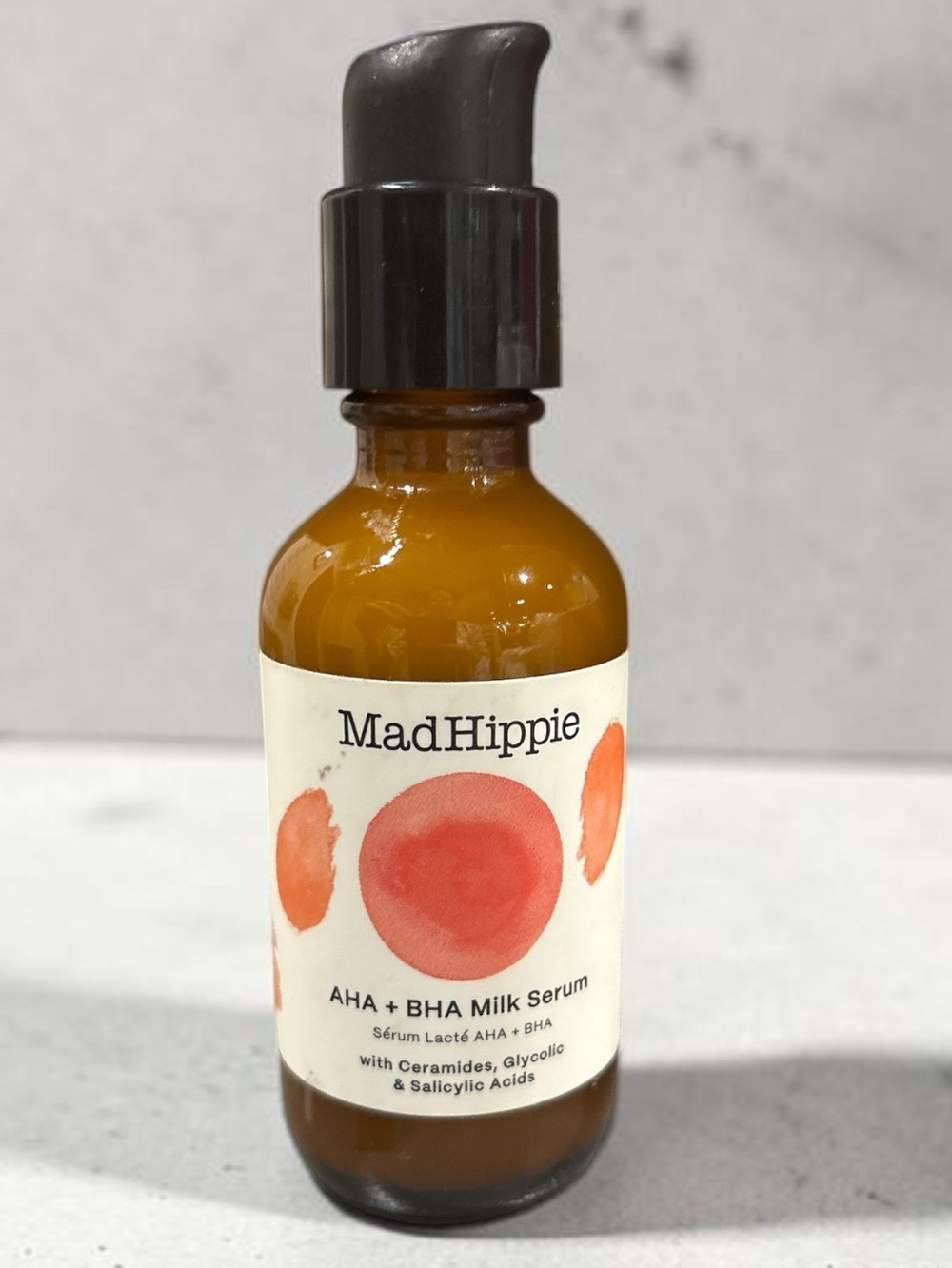 Mad Hippie NEW FULL SIZE 2.0fl oz AHA + BHA Milk Serum